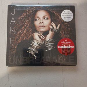 Janet Jackson - Unbreakable Exclusive With 2 extra songs CD 2015 New Sealed